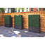 Panneaux muraux de haie artificielle 20 po x 20 po Premium Greenwood-347930882