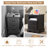 Farideh Wood 2 - Drawers Nightstand, Rustic End Table With Charging Station-18594272