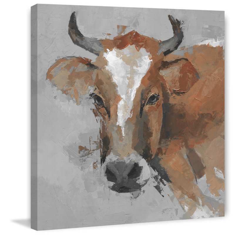 Parvez Taj - Wrapped Canvas Painting, 30cm H x 30cm W