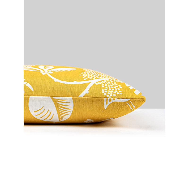 Square Pillow Cover & Insert, Maize