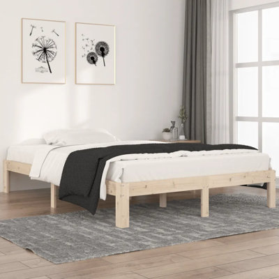 Bed Frame Solid Wood