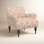 Fauteuil en coton de 32 po de largeur Allura