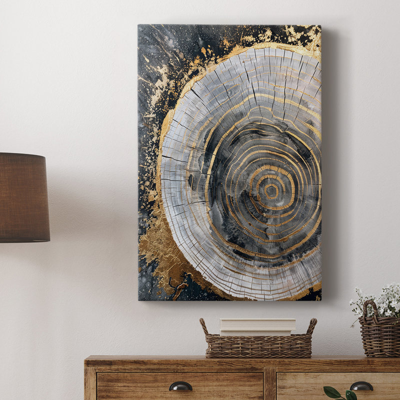 ABSTRACT Series CCXL - Gallery Cavas sur mesure, H 60 po x l 40 po