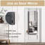 Miroir suspendu pleine longueur noir 47 po x 15,8 po