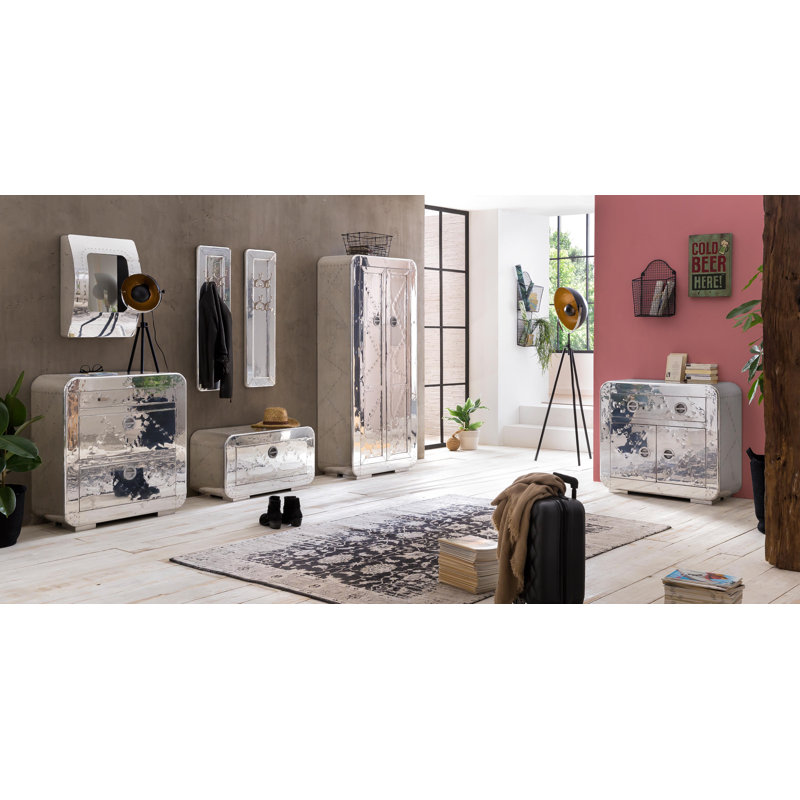 Heerenveen Wall 4 - Hook Wall Mounted Coat Rack