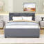 Lit plateforme tapissier avec couchette Elerte-566375429-566375428