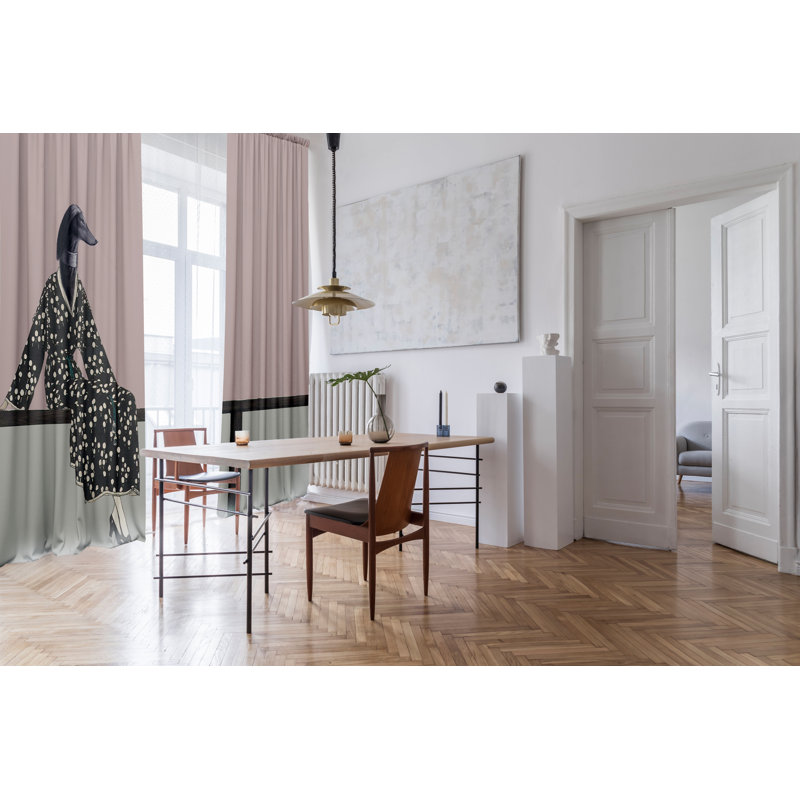 Jaleny Blackout Curtain Panel Pair, 145 W x 250 D cm