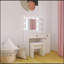 Ensemble coiffeuse avec miroir
