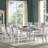 Fuson 8 - Person Extendable Four Leg Dining Set