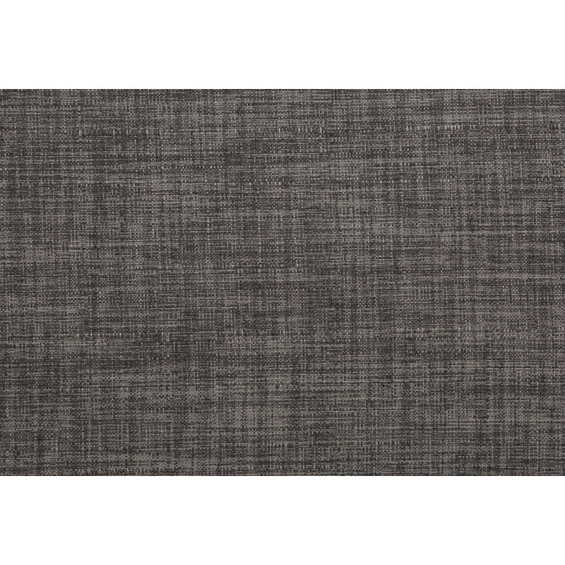 Tabouret de bar transitionnel (ensemble de 2), Siège gris foncé / structure noire