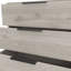 28" Light Grey Three Drawer Dresser