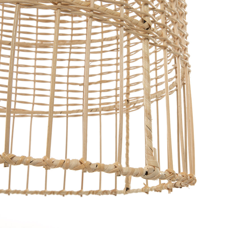 55cm H Rattan Novelty Lamp Shade ( Uno ) in Natural