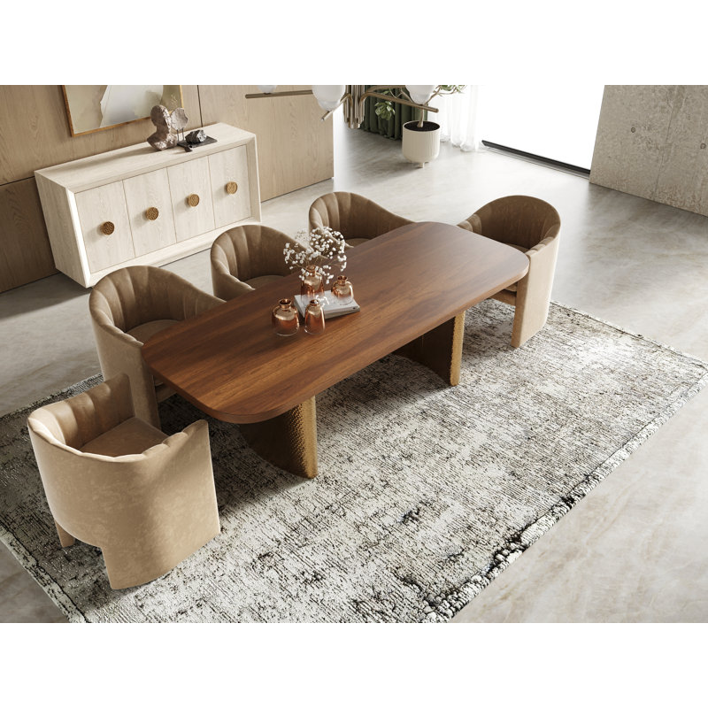 Charmont Metal Base Dining Table