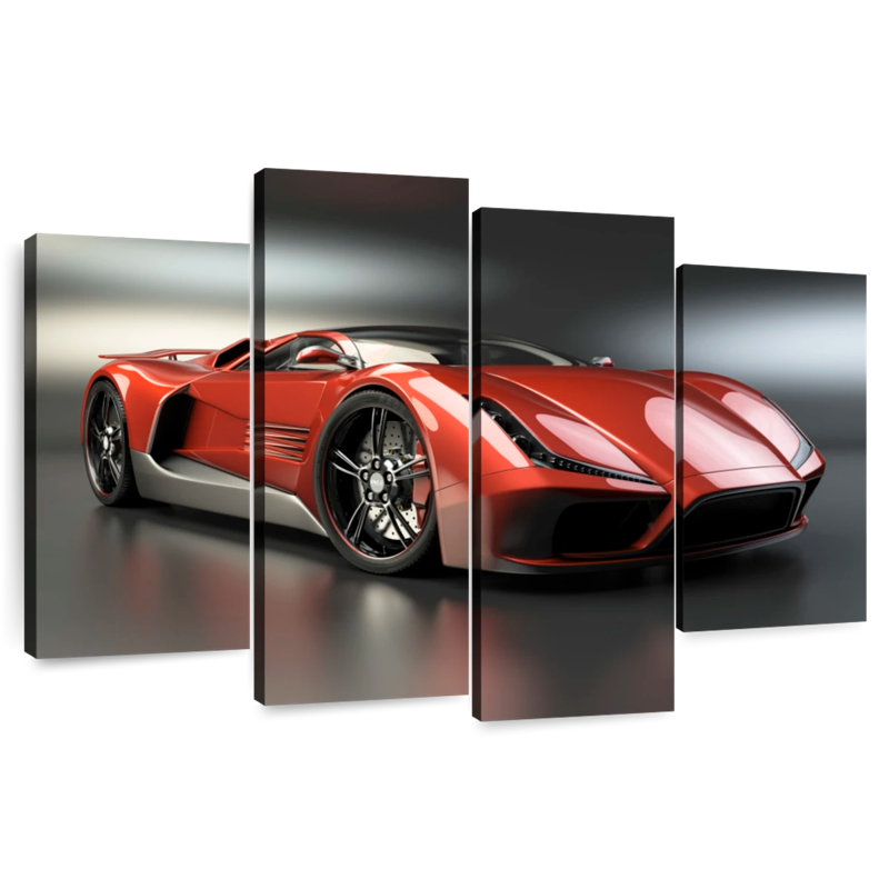 Voiture de sport de luxe Mehar, H 48 po x l 75 po