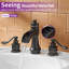 Widespread Bathroom Faucet with Drain Assembly-59998182