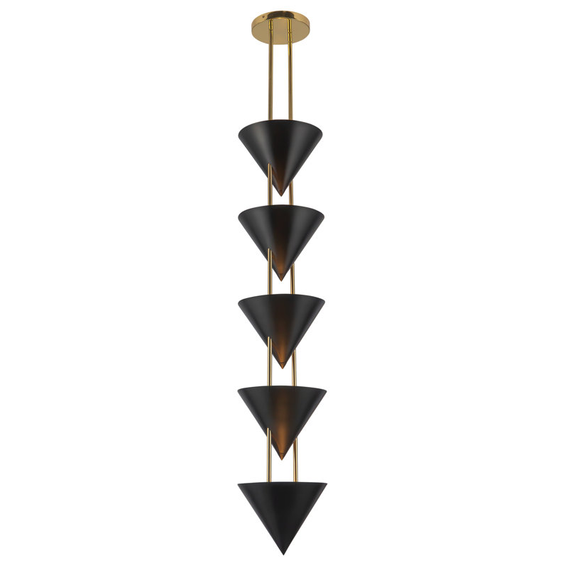 Versus 10-in Brass Pendant, 10, Oil Rubbed Bronze