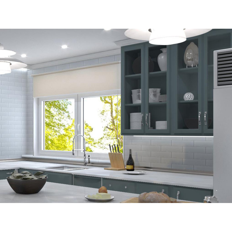 Vision 3" x 12" Beveled Glass Subway Wall Tile, Swain