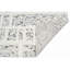 Wool Geomatric Area Rug in Black/White-162620828