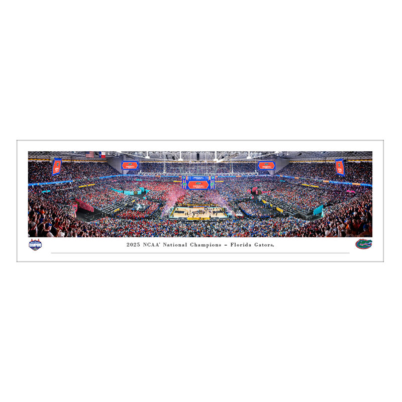 2025 NCAA Basketball National Champion, Florida Gators - impression sans cadre