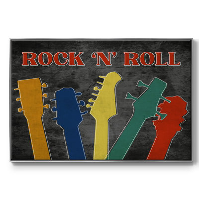 Rock and Roll, reproduction d'art sur toile