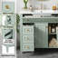 Meuble-lavabo sur pied 36 po avec lavabo-1997241276