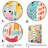 Nursery Colorful Animal Pattern I - Animal Nursery's Wall Art-26812539-26812541