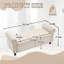 Banc rembourré polyvalent avec rangement spacieux pour la maison-1763667011