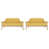Similicuir jaune