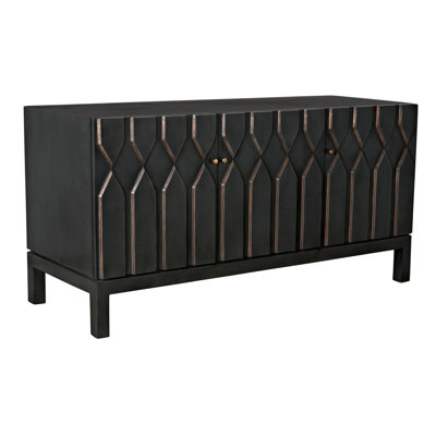 Anubis 60'' Solid Wood Sideboard