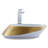 Vitreous China Oval Vessel Bathroom Sink -49277003