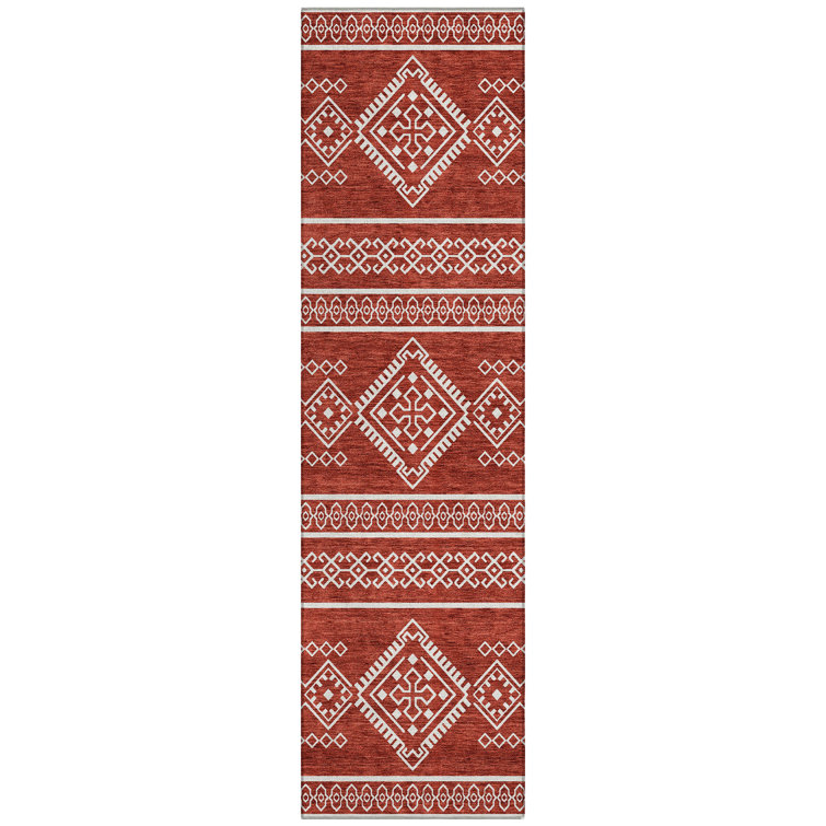 Flatweave Southwestern Indoor / Outdoor Rug
