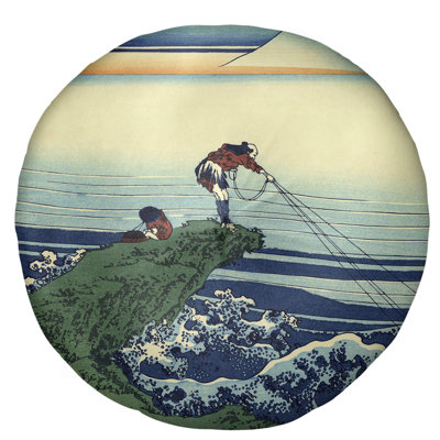 Coussin Katsushika Hokusai Kajikazawa dans la province de Kai