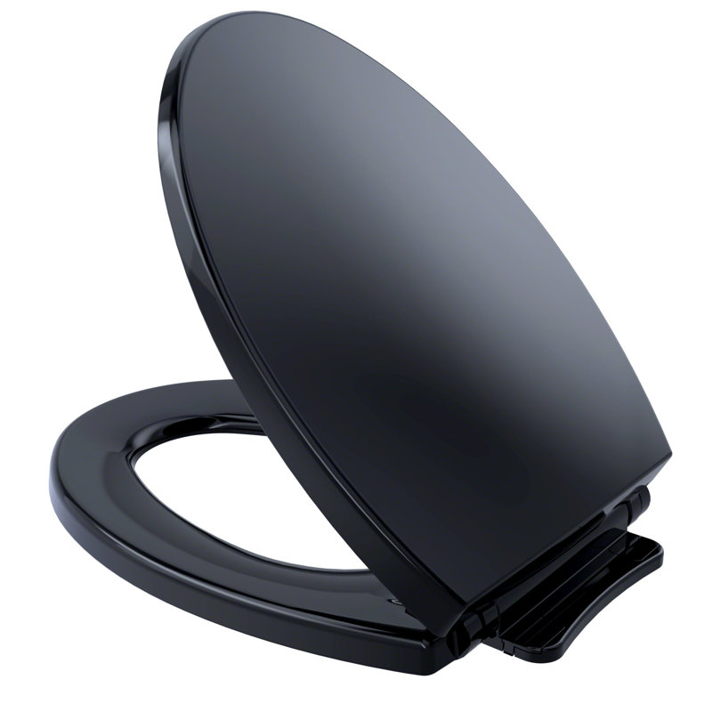 Siège de toilette allongé SoftClose®, Ébène