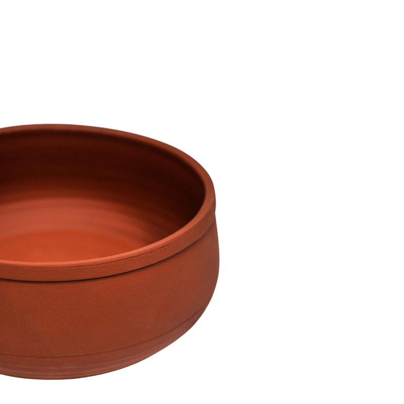 Kew Handthrown Statement Bowl, 12 cm H x 30 cm W x 30 cm D, Umber