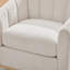 Fauteuil demi-tonneau pivotant surdimensionné rembourré-1580655168