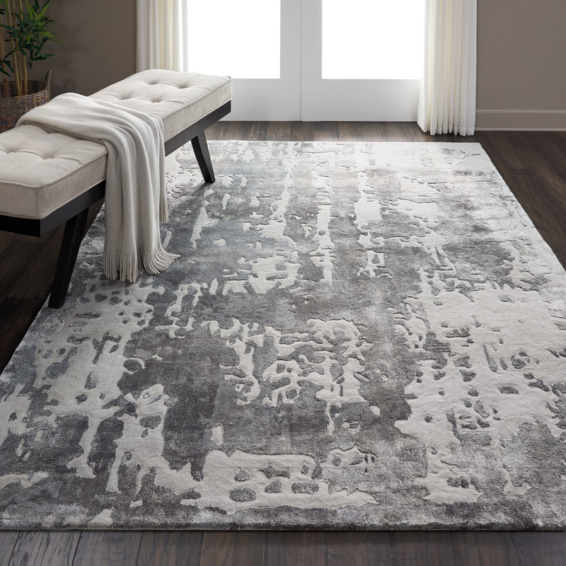 Barstow Abstract Hand Tufted Area Rug, Rectangle 114 x 175cm