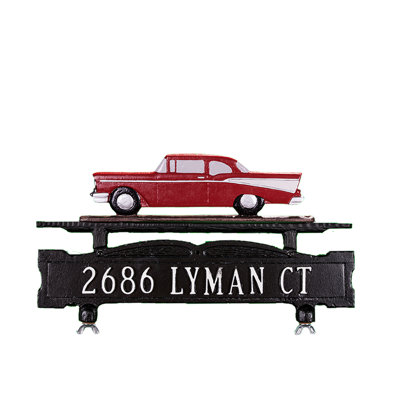 Metal Mailbox Sign