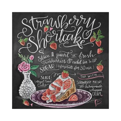 " Strawberry Shortcake Recipe " by Lily & Val