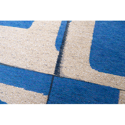 Abstract Recycled P.E.T Area Rug