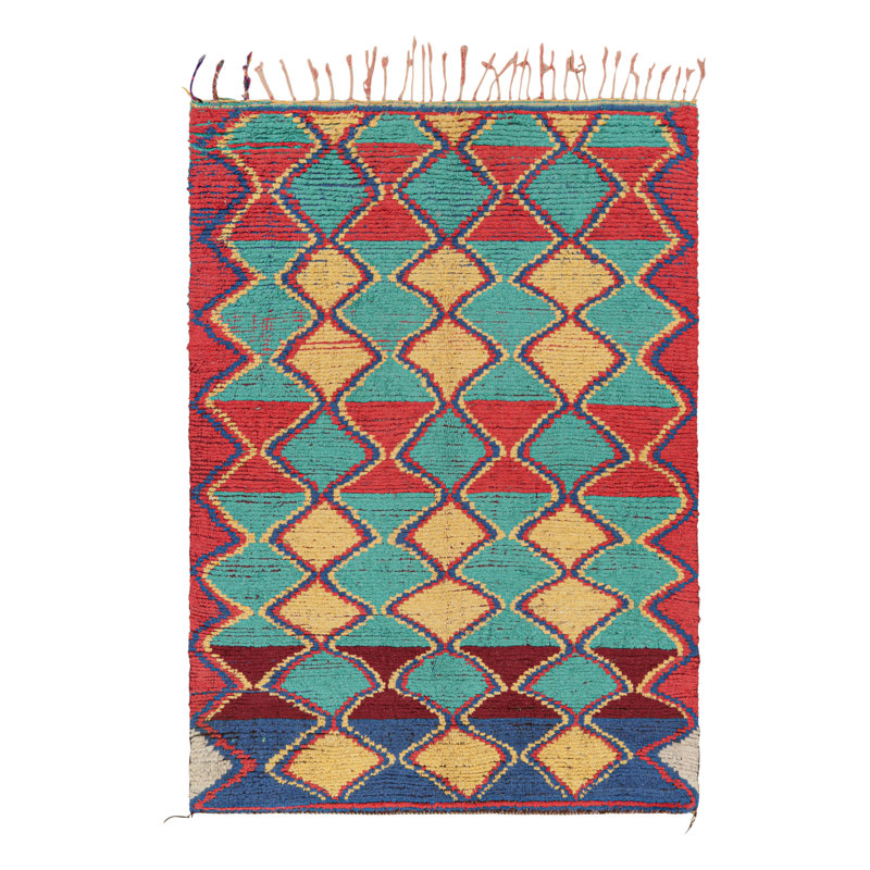 One-of-a-Kind 5'2"x7'6" Hand Knotted Area Rug