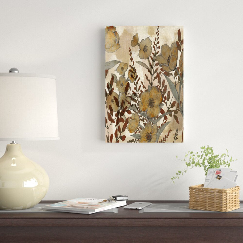 Arrangement de Sienne I, H 18 po x l 12 po
