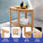 Denaly 22.3'' W Plastic / Acrylic Corner Shower Bench-563923530