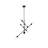 Whelchel 6-Light Dimmable Sputnik Chandelier -1471338751-1418283399