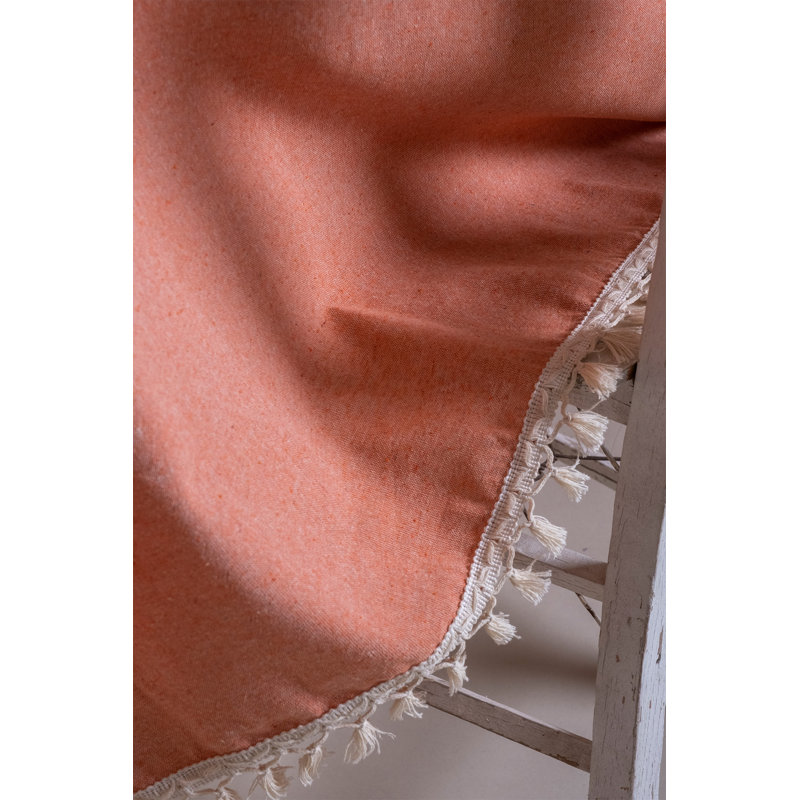 Galiena, 110cm W x 110cm L, Red Orange