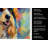 Afghan Hound Hippie Dawg Kitchen Towel
