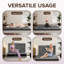 Matelas en mousse à mémoire de forme pliable 3 po Alwyn Home, matelas escamotable pliable avec housse lavable-65046800