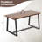 Thiana Metal Base Dining Table-1409199583