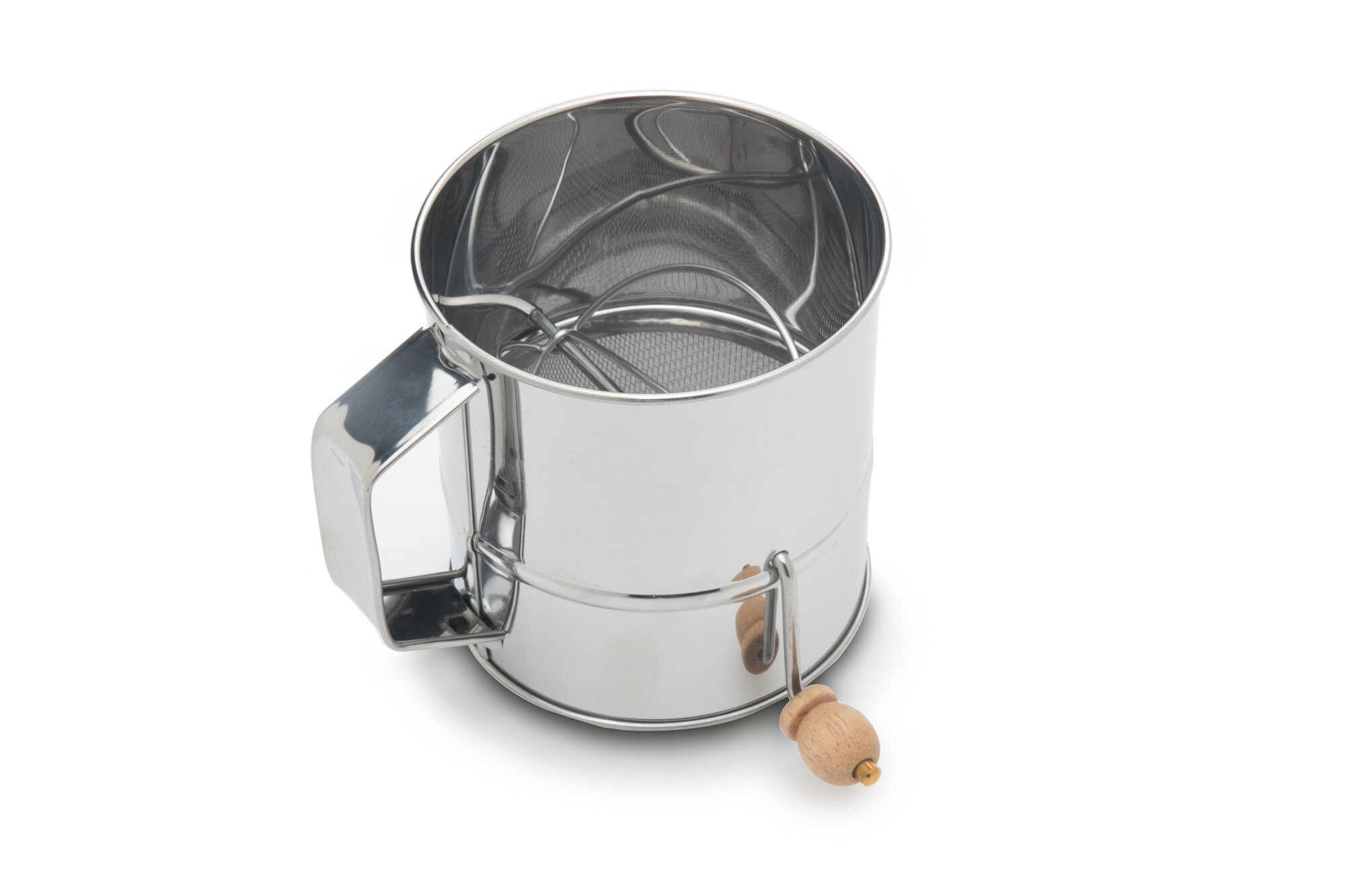 Pull flour sifter