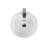 Ceramic Round Bathroom Sink In White - Versatile Decoration Countertop Basin Modern Aesthetics