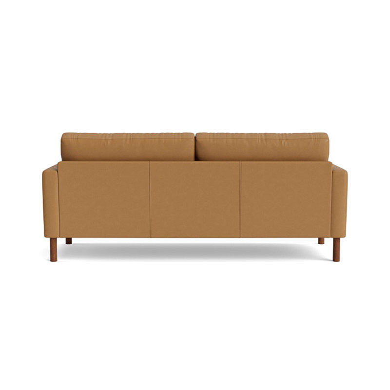 Laguna Leather Sofa (85"), Leather - Butterscotch